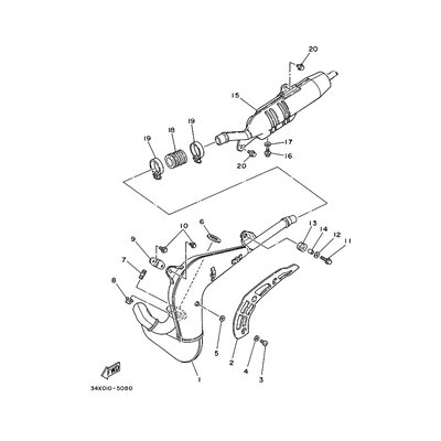 BOLT, FLANGE(34M)