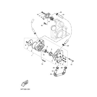 Yamaha Teil 9890N0602500