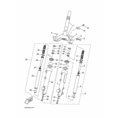 Yamaha Teil 4P9F318X0000