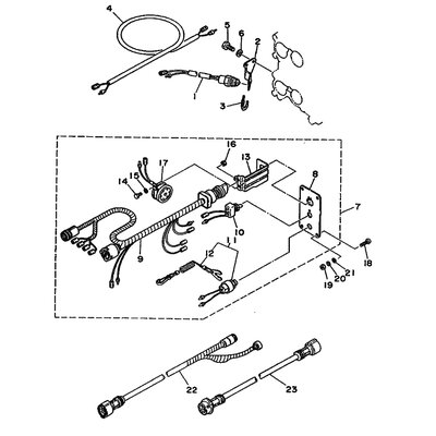 BOLT, WITH WASHER(6N6)