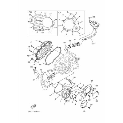 DECKEL, KURBELGEHAUSE 1