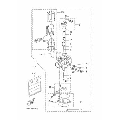 CARBURETOR ASSY 1