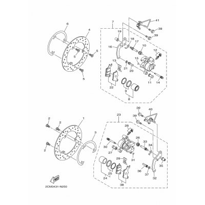 BREMSSATTEL KOMPL.(L)