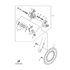 BREMSSATTEL-DICHTUNGSSATZ