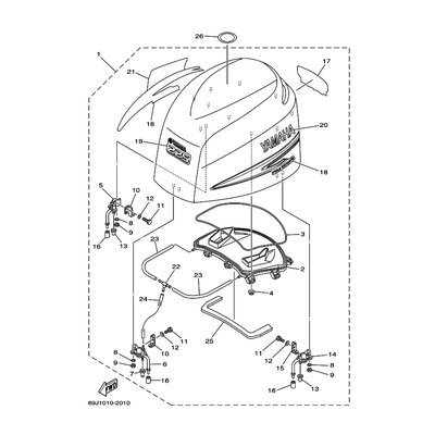 Yamaha Teil 60L42610008D