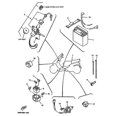 HAUPTSCHALTER-LENKERSCHLOSS