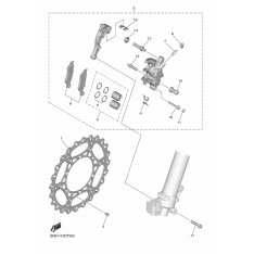 BREMSSATTEL KOMPL.(L)