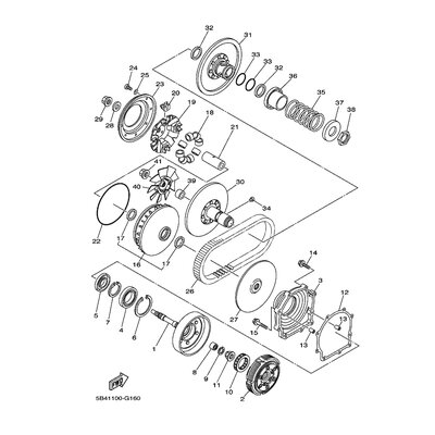 Yamaha Teil 2P5176490000