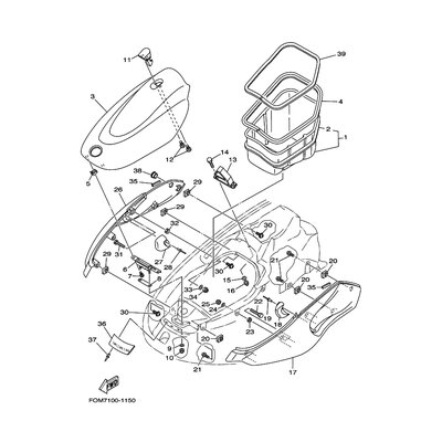 Yamaha Teil GU26517F0100