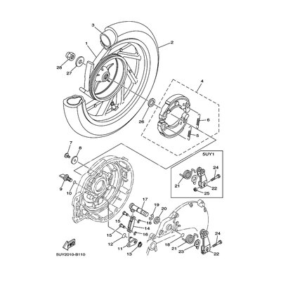 Yamaha Teil 5UY2536G0000