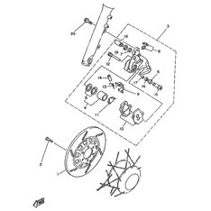 BREMSSATTEL KOMPL.(R)