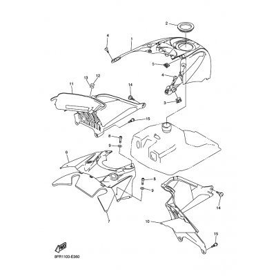 Yamaha Teil 8FP7771100P1
