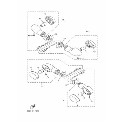 VORDERER BLINKER KOMPL. 1