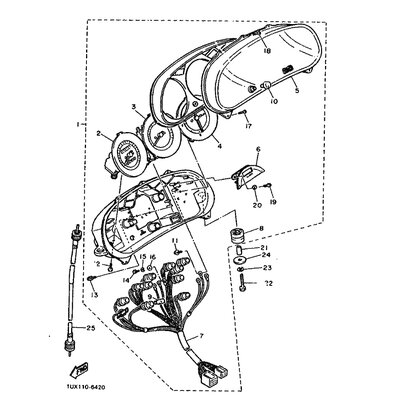 GESCHWINDIGK. KABEL KOMPL.
