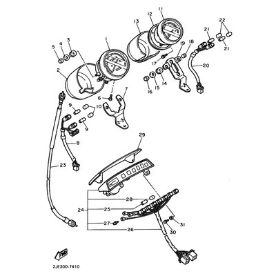 GESCHWINDIGK. KABEL KOMPL.