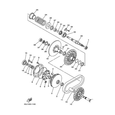 Yamaha Teil 5GJ176811000