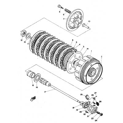 PRIMARY DRIVEN GEAR ASSY