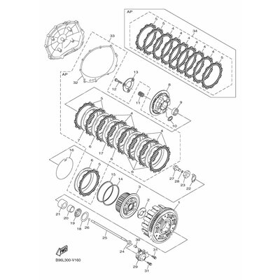 CLUTCH PLATE KIT