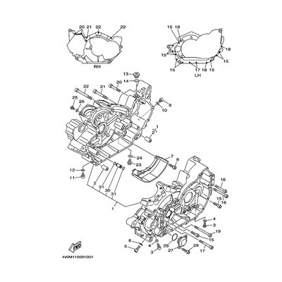 KURBELGEHAUSEEINHEIT