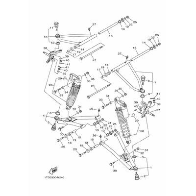 STEERING KNUCKLE ASSY (LEFT