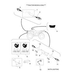 HEADLIGHT BRACKET GRIZZLY 7