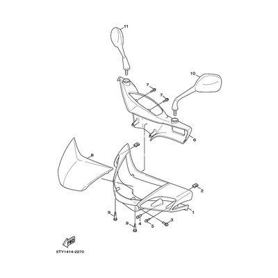 OBERE LENKERABDECKUNG 2