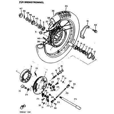 BREMSSCHUHSATZ