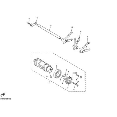 SCHALTNOCKENWEINHEIT