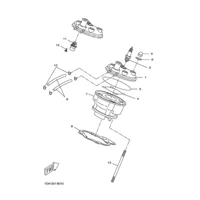 ZYLINDER 1, OHNE KOLBEN