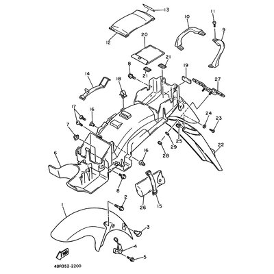 HALTER, BREMSSCHLAUCH 1