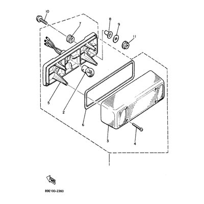 FASSUNG, SCHLUSSLICHT