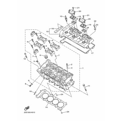 DECKEL, ZYLINDERKOPF 1