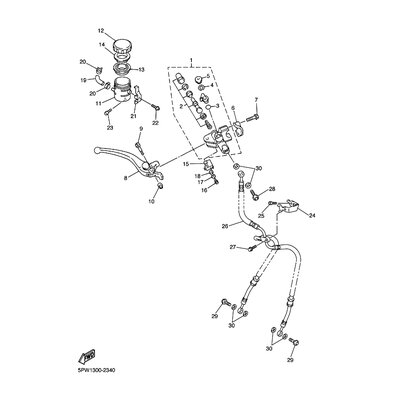 HAUPTBREMSZYLINDER SUBKOMP
