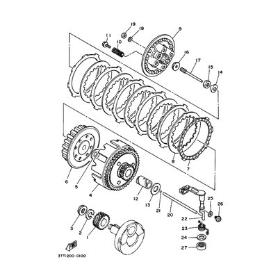 PRIMARABTRIEBSRAD KOMPL.