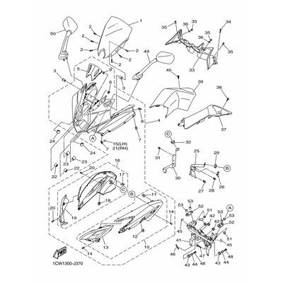 KAROSSERIE, V. OBEN 1