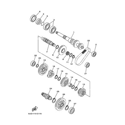 Yamaha Teil 5UG176810000