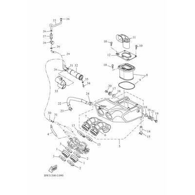 SCHLAUCH, UNTERDRUCKSENSOR