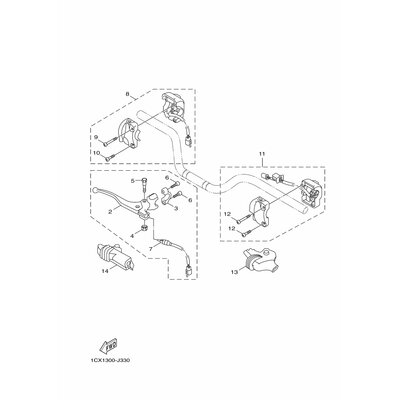 KONSOLE, HAUPTBREMSZYL.
