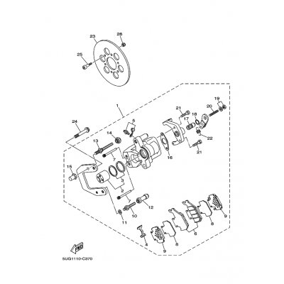 Yamaha Teil 5UG259750000