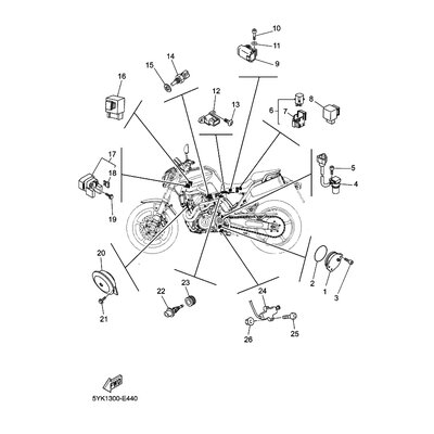 Yamaha Teil 9201M0601200