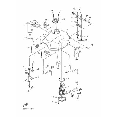 Yamaha Teil 5PA215680100