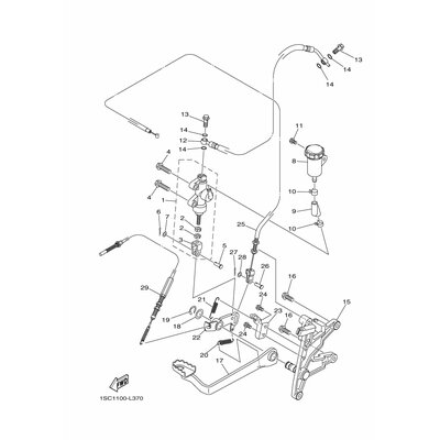 Yamaha Teil 43DF244H0000