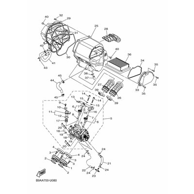 BOLT, FLANGE DEEP RECESS