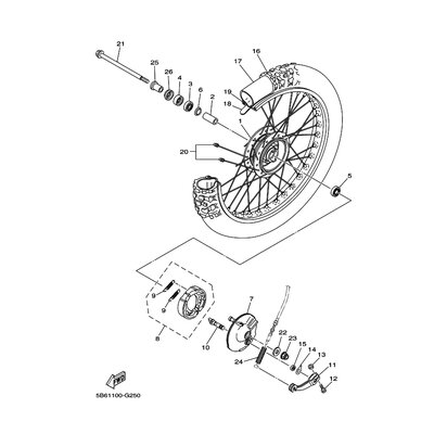 BREMSSCHUH SATZ