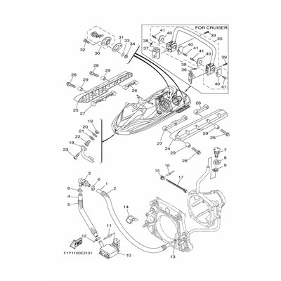 Yamaha Teil F1SU883P0100