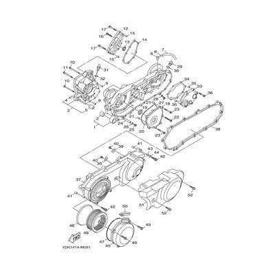 COVER, CRANKCASE 3