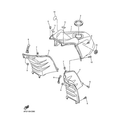 Yamaha Teil 8FA777110033