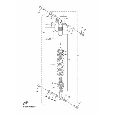 STOSSDAMPFEREINHEIT, HINTEN