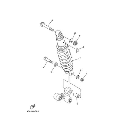 STOSSDAMPFEREINHEIT, HINTEN