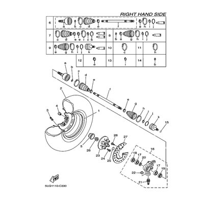 Yamaha Teil 5UGF35020000
